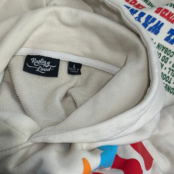 Rolling Loud 2023 Concert Festival Sweatshirt Hoodie The Wild West Size L - Picture 16 of 16